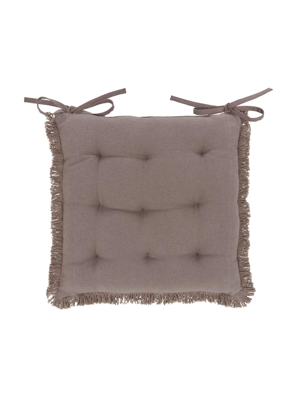 Coussin de chaise 40x40 Prague, Taupe, larg. 40 x long. 40 cm