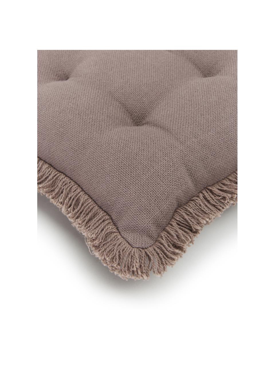 Coussin de chaise 40x40 Prague, Taupe, larg. 40 x long. 40 cm