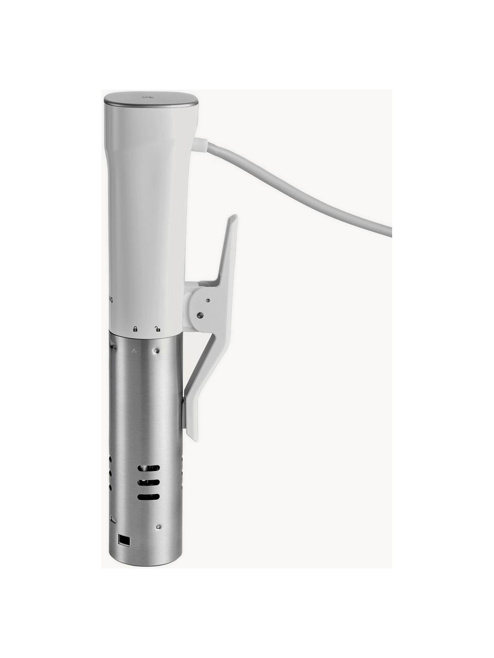 Sous vide stick Enfinigy, Edelstaal, Zilverkleurig, wit, B 9 x H 32 cm