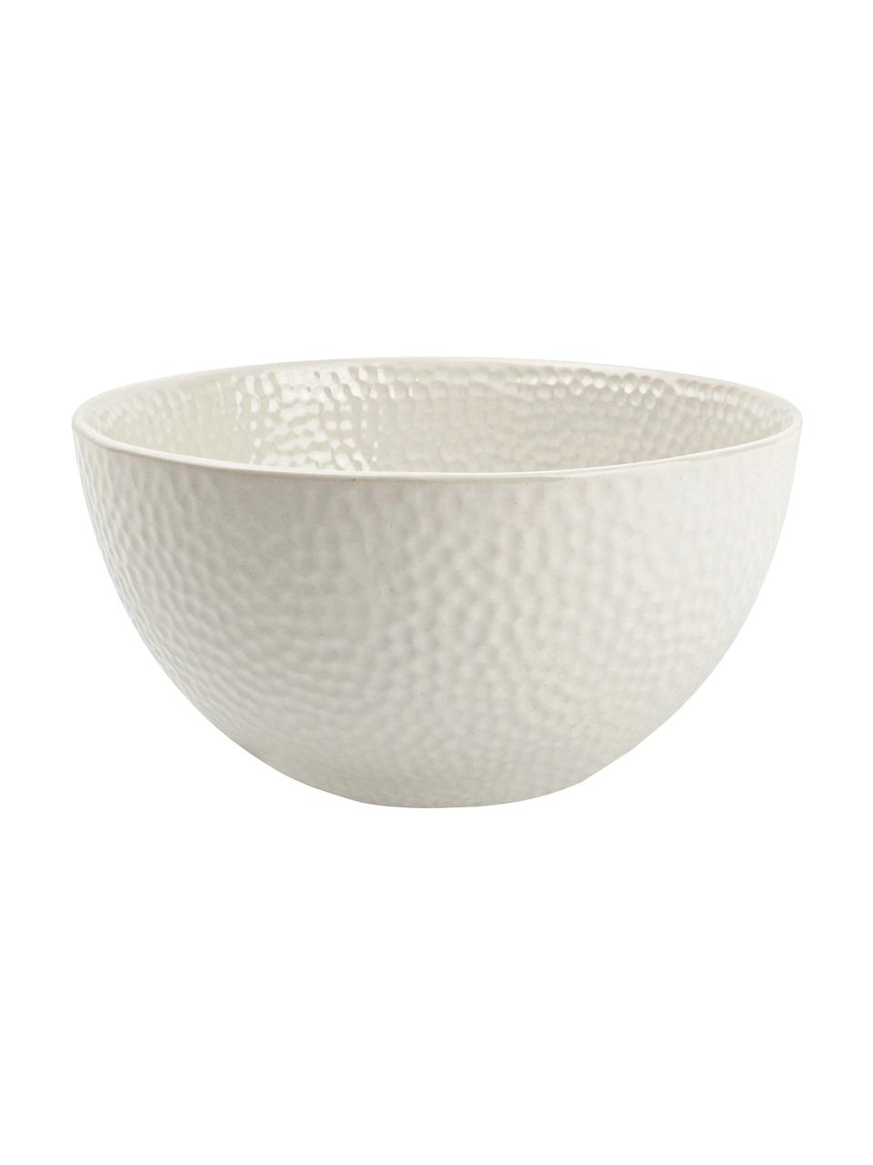 Bol grès Mielo Ø15 cm, 4 pièces, Blanc