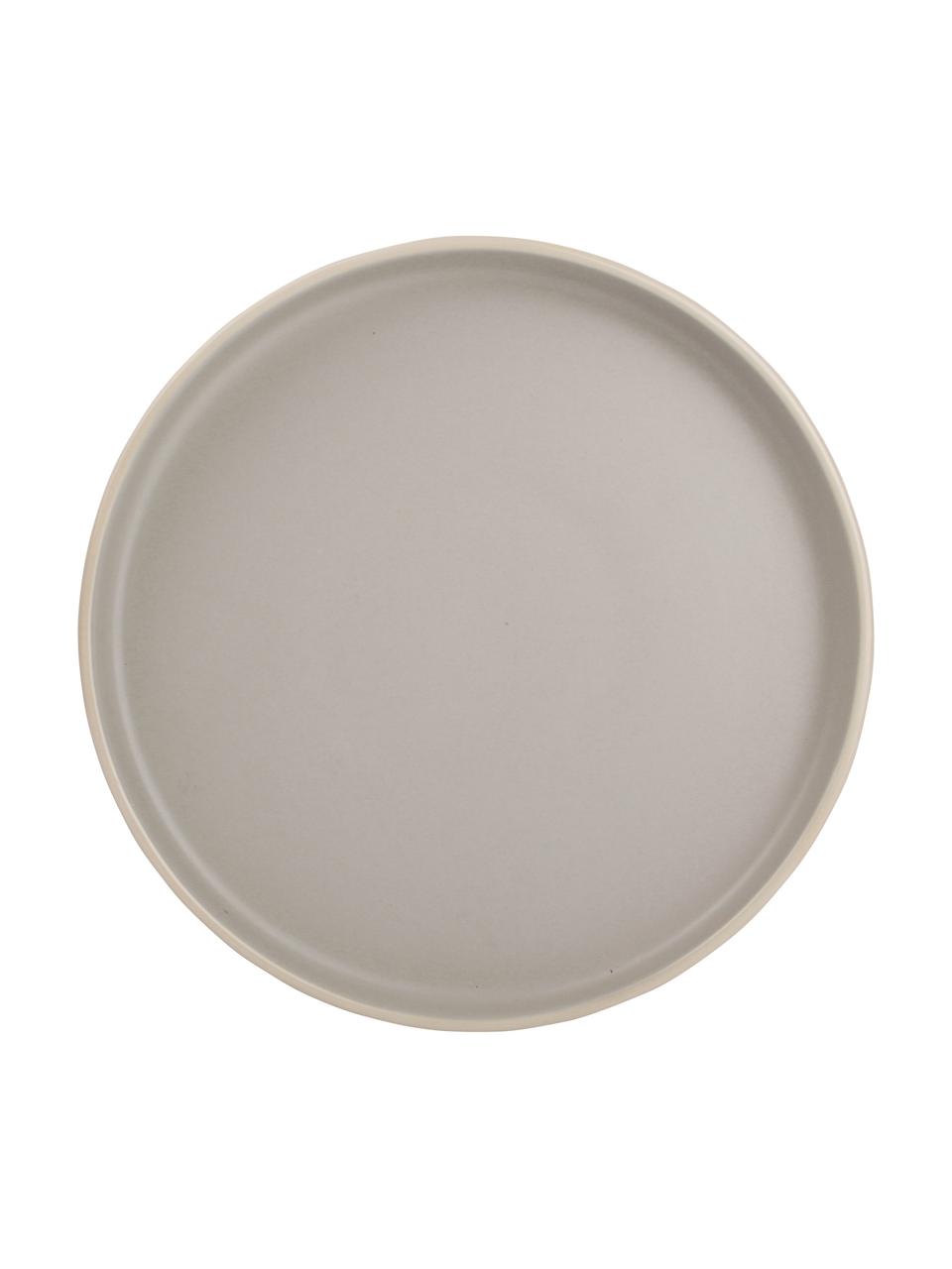 Service de table grès taupe Brim, 4 personnes (20 élém.), Grès cérame, Taupe, Lot de différentes tailles