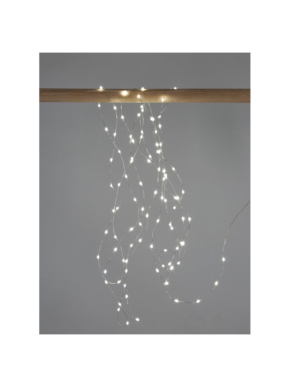 Guirnalda de luces LED String, Plástico, Plateado, L 495 cm