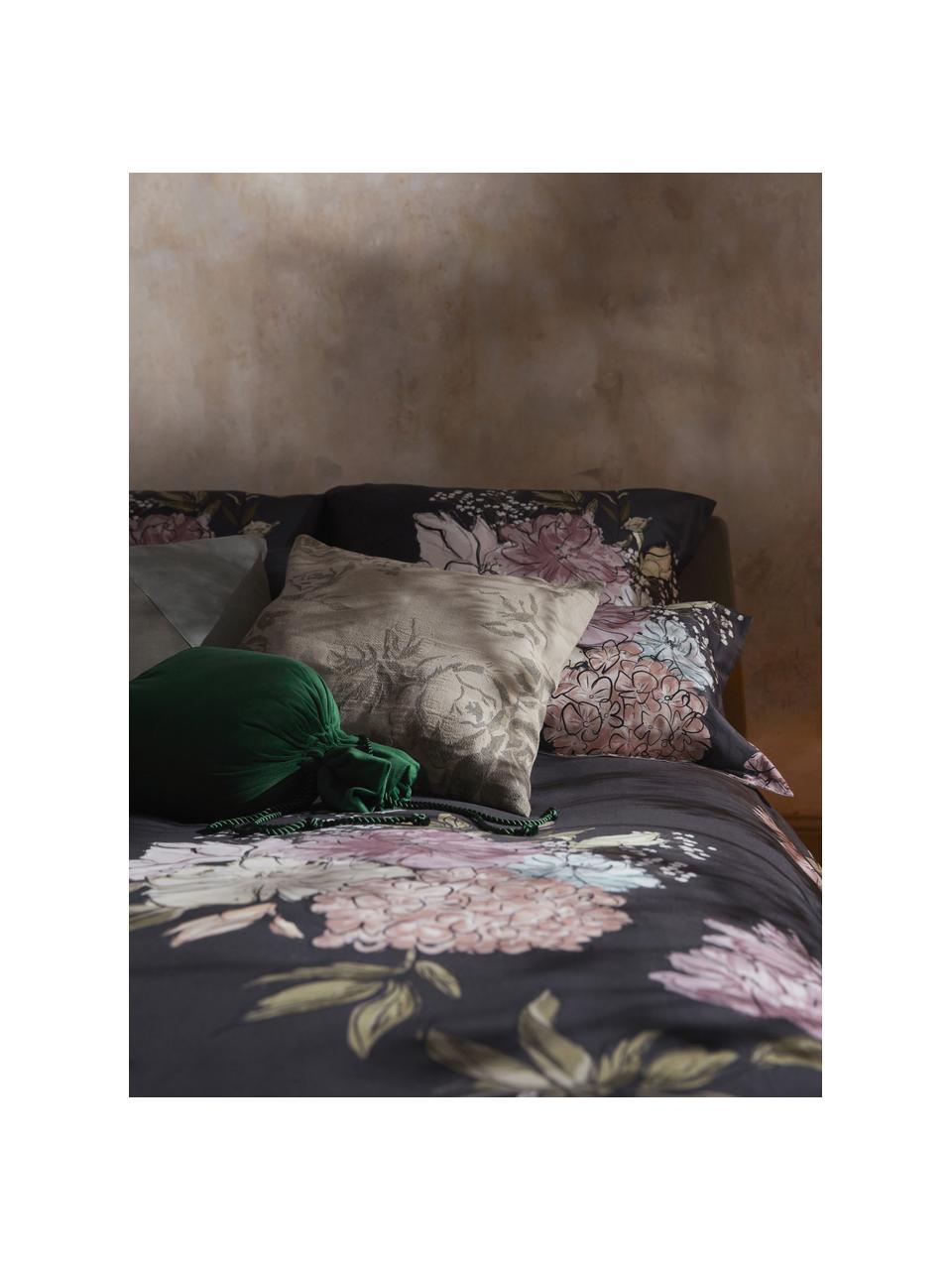 Poszewka na poduszkę z bawełny Margot, Szary, S 70 x D 80 cm