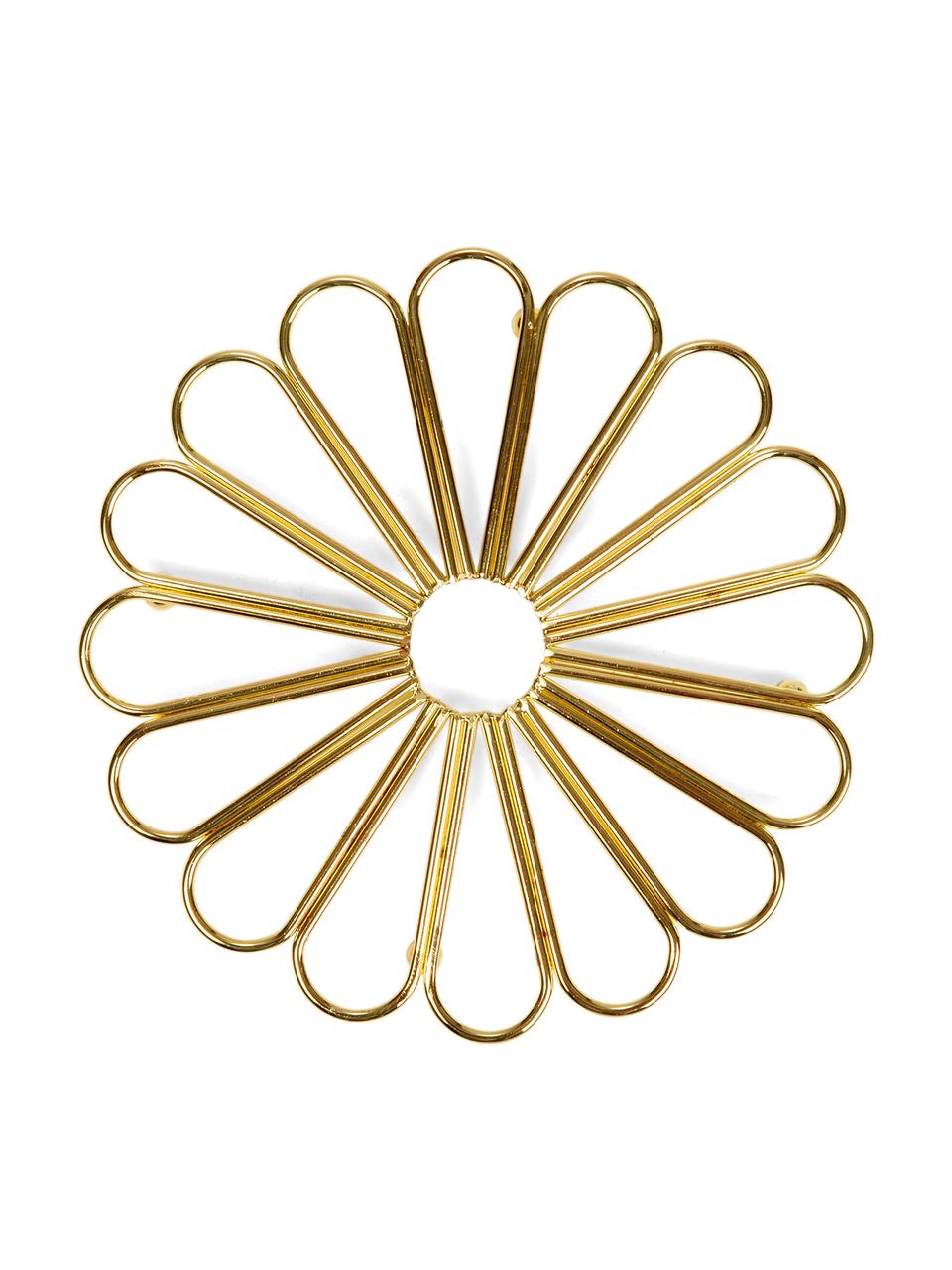 Dessous-de-plat Trivet, Métal, revêtement par poudre, Couleur dorée, Ø 20 cm