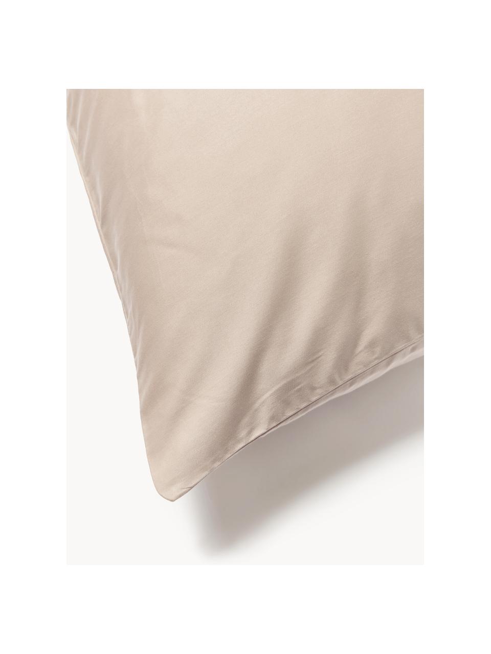 Baumwollsatin-Kissenbezug Comfort, Webart: Satin Fadendichte 300 TC,, Beige, B 40 x L 80 cm