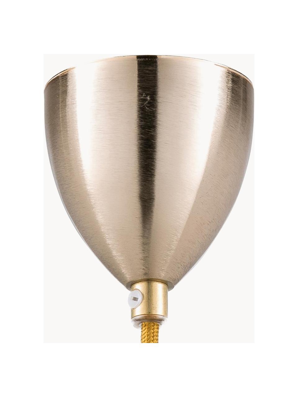 Kleine hanglamp Horizon, mondgeblazen, Lampenkap: mondgeblazen glas, Transparant, Ø 29 x H 18 cm