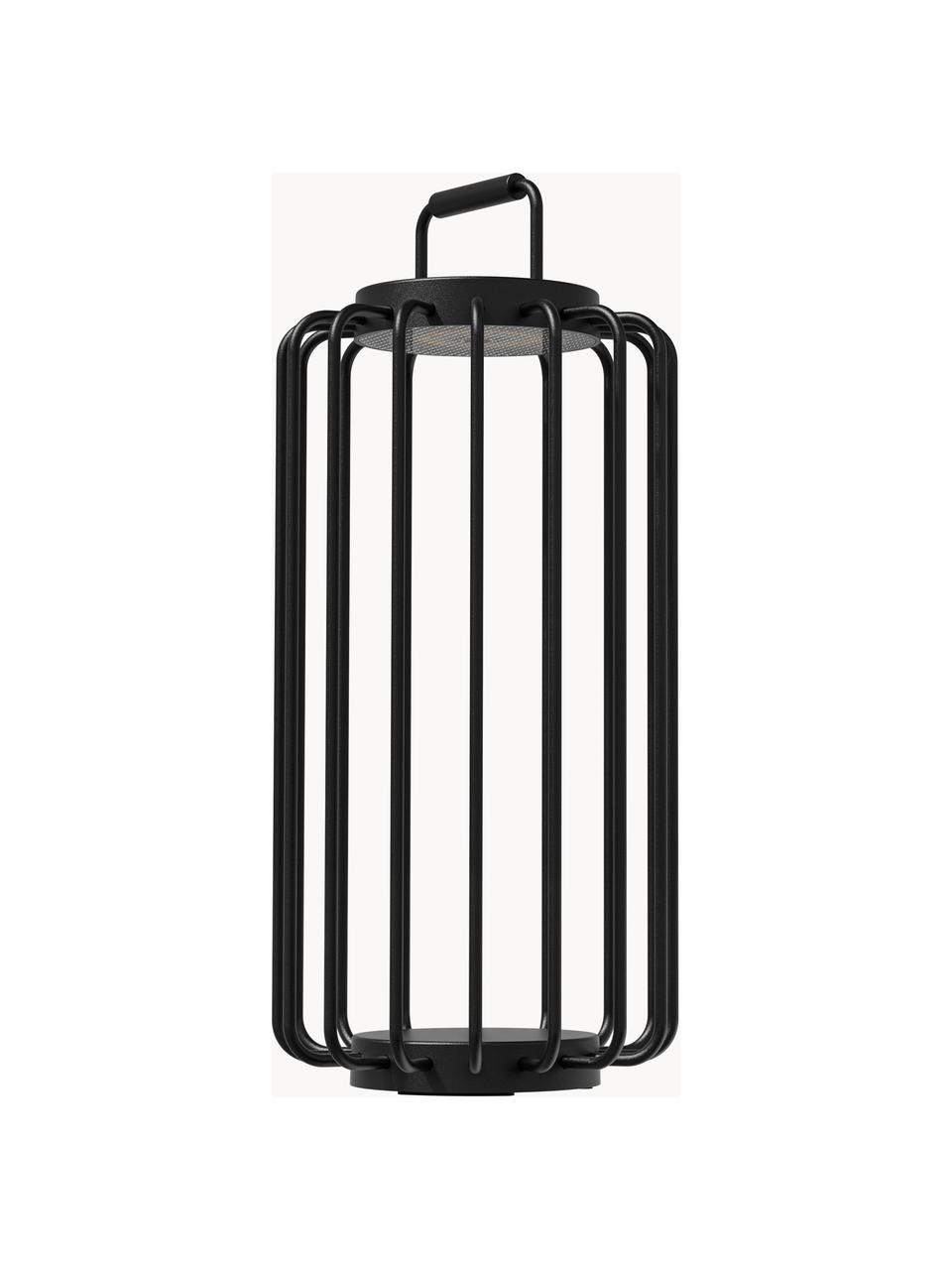 Prenosná stolová LED lampa do exteriéru Bangkok, Čierna, Ø 23 x V 50 cm