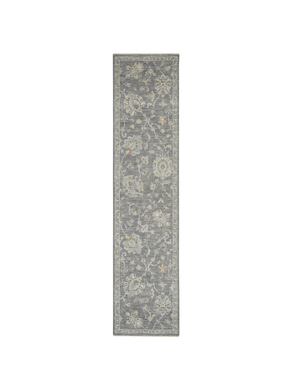 Kurzflor-Läufer Infinite, 94 % Polyester, 6 % Polypropylen, Grautöne, Beigetöne, B 70 x L 310 cm