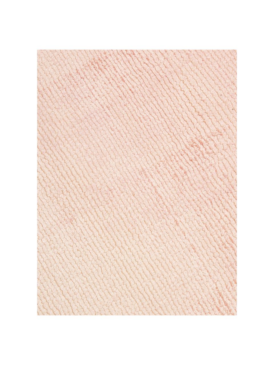 Alfombra artesanal Alana, 100% viscosa, Rosa, beige, An 200 x L 300 cm (Tamaño L)