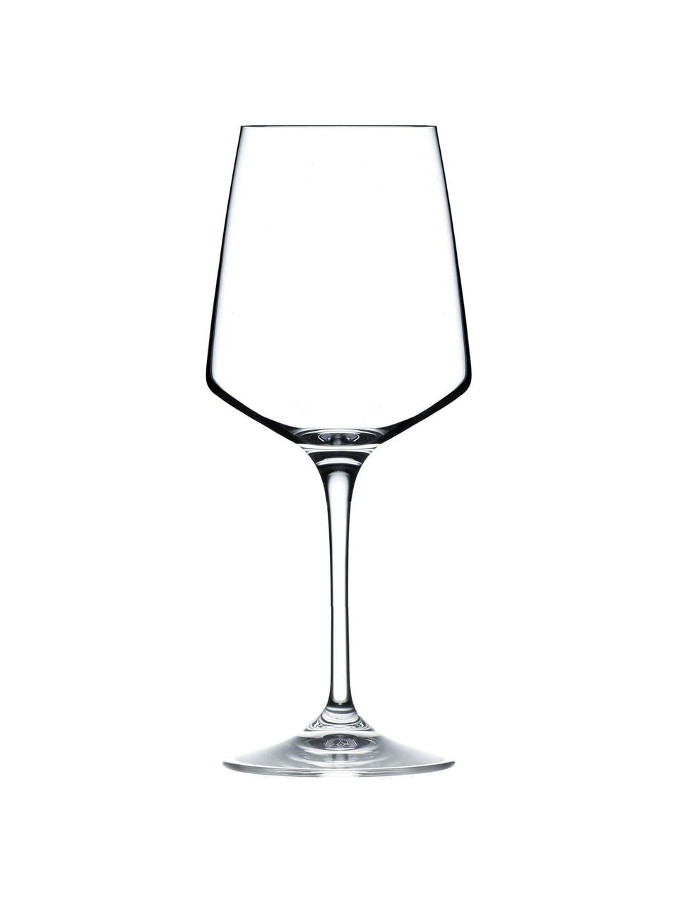 Bicchiere vino bianco Aria 6 pz, Cristallo, Trasparente, Ø 9 x Alt. 21 cm, 386 ml