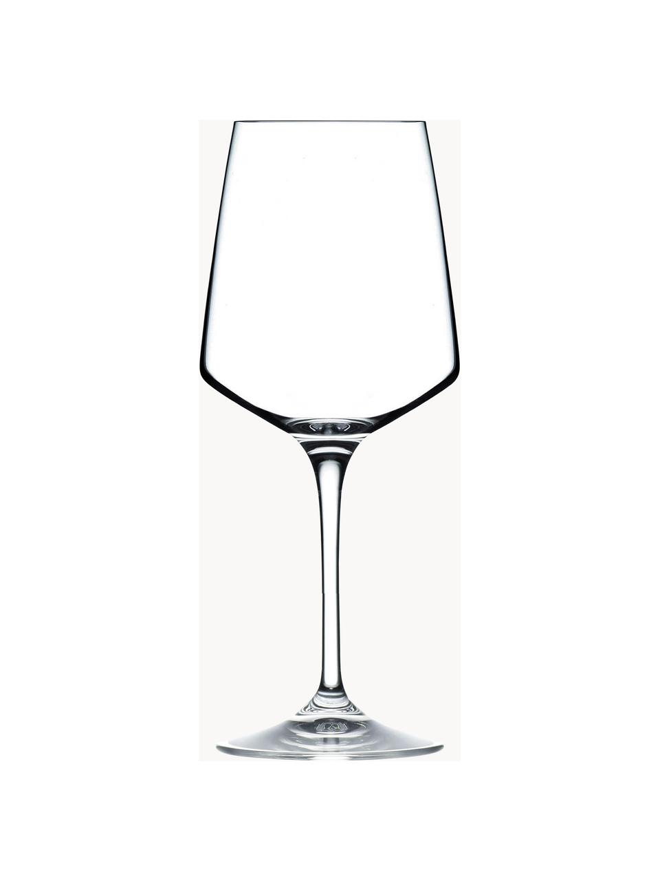 Kristall-Weißweingläser Aria, 6 Stück, Kristallglas, Transparent, Ø 9 x H 21 cm, 386 ml