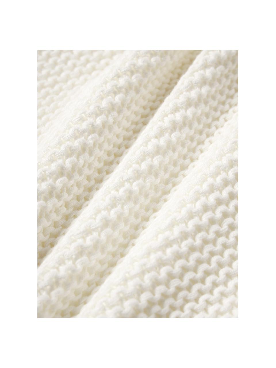 Housse de coussin en tricot de coton bio Adalyn, 100 % coton bio, certifié GOTS

Le matériau est certifié STANDARD 100 OEKO-TEX®, 11.HIN.00050, HOHENSTEIN HTTI, Blanc cassé, larg. 40 x long. 40 cm