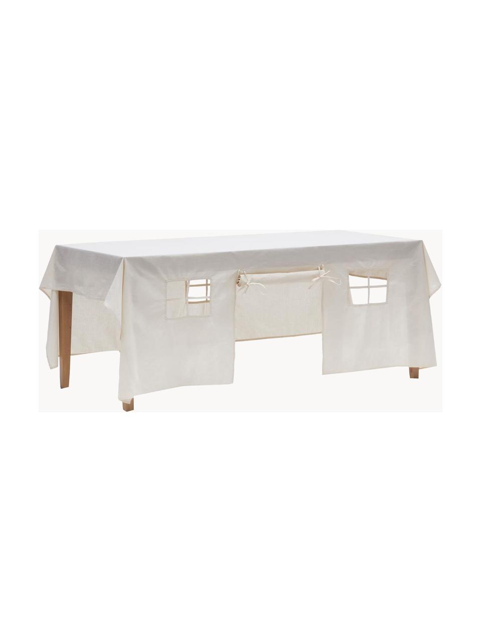 Spielhaus-Tischdecke Temis, 100 % Baumwolle, Off White, Für 6-8 Personen (L 230 x B 210 cm)