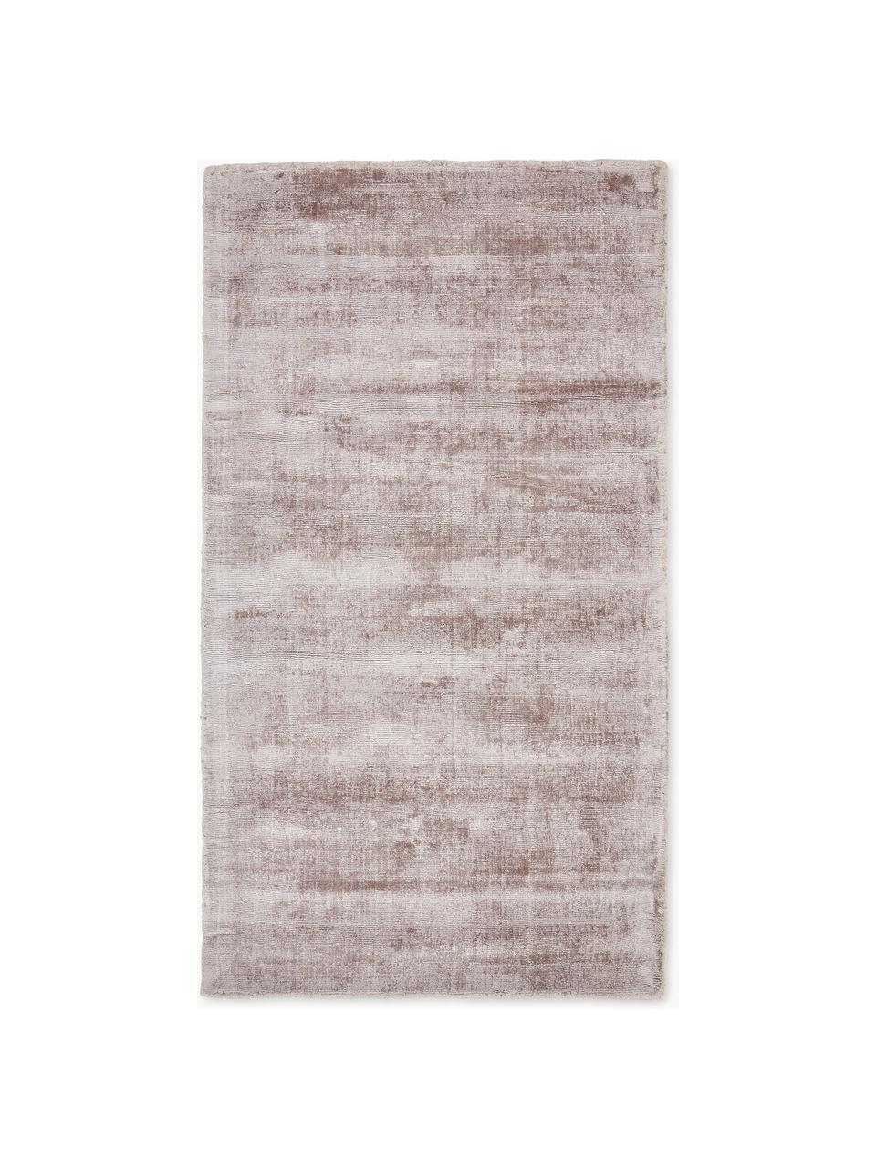 Tapis en viscose tissé main Jane, Lavande, larg. 80 x long. 150 cm (taille XS)