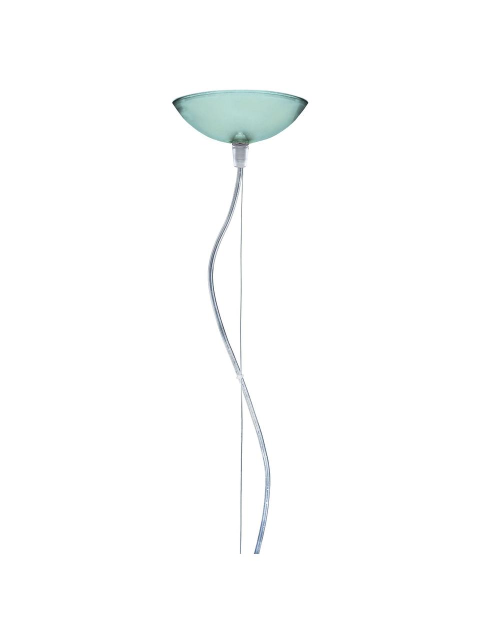 Hanglamp FL/Y, Lampenkap: kunststof, Turquoise, Ø 52 x H 33 cm