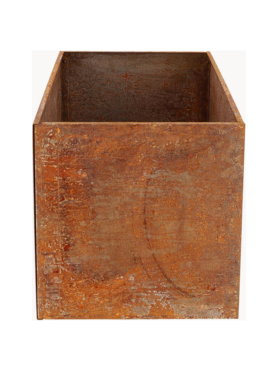 Macetero de acero corten Rust, Acero corten, Rojo óxido, An 78 x Al 38 cm