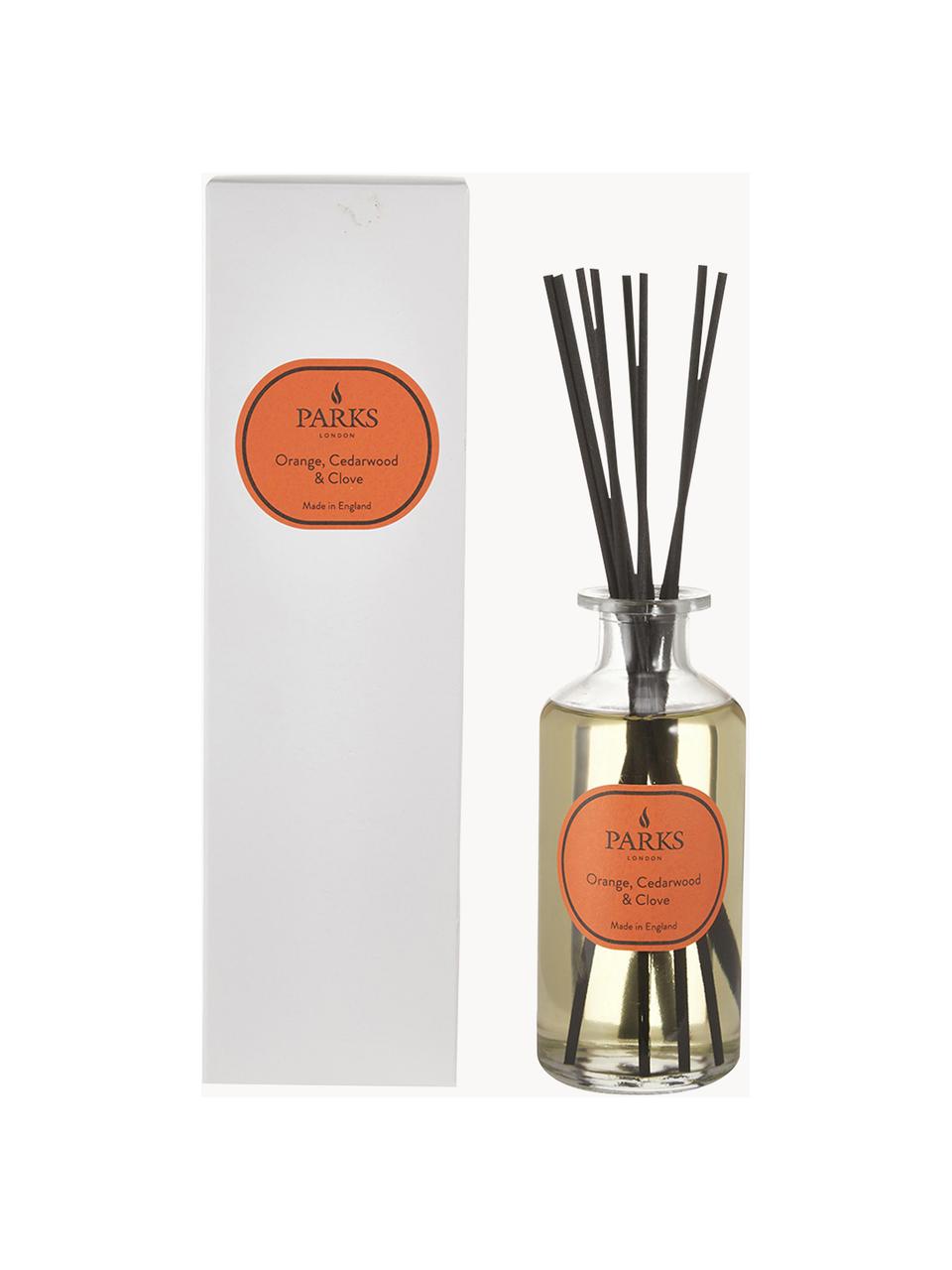 Ambientador Aromatherapy (naranja, cedro y clavel), Negro, blanco, Ø 6 x Al 14 cm