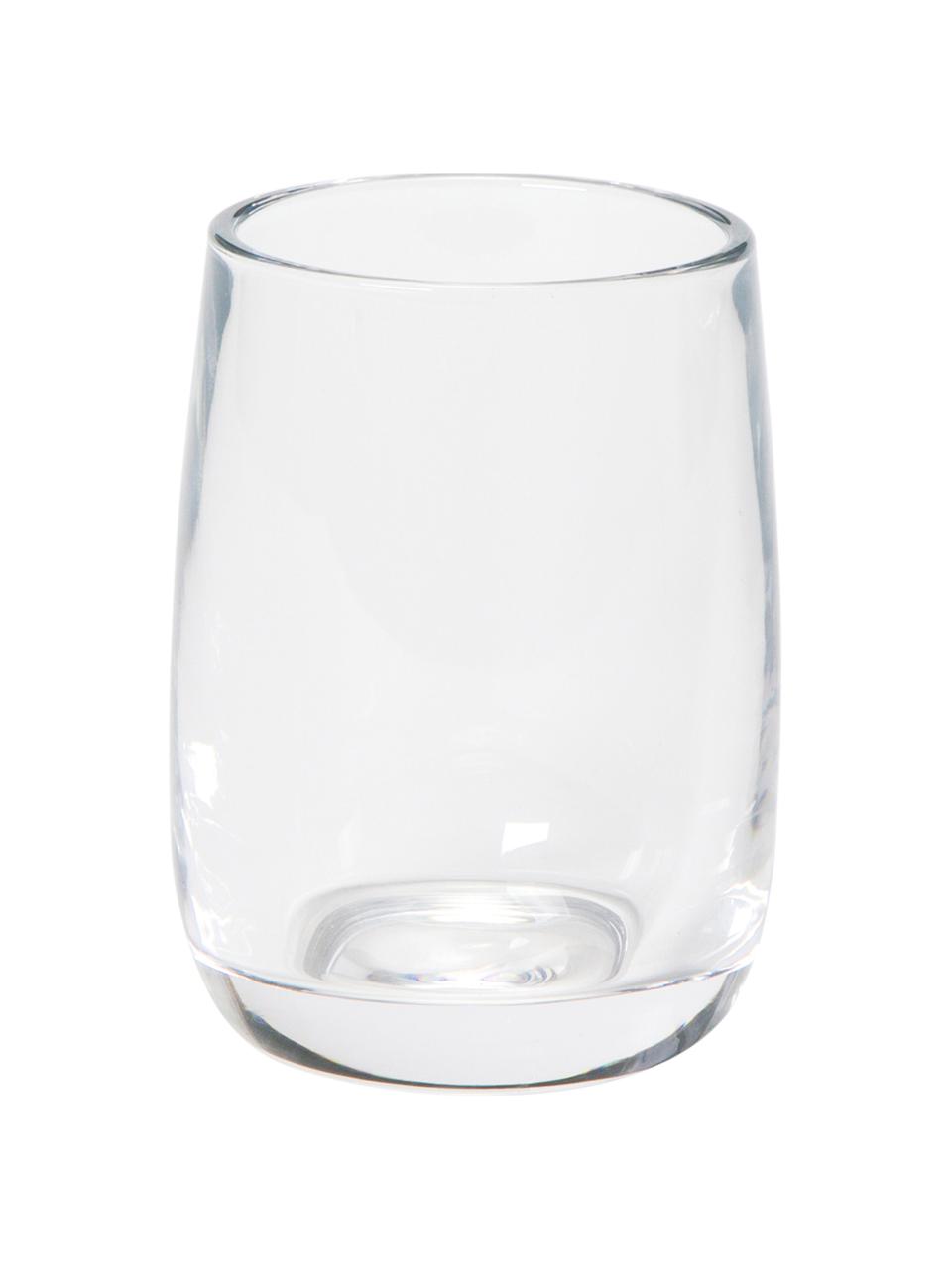 Tandenborstelbeker Agada, Glas, Transparant, Ø 8 x H 11 cm