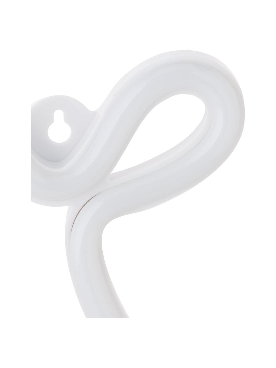 Wandlamp Love met stekker, Lamp: BPA-vrij PVC, Lichtkleur: geel. Wanneer uitgeschakeld, wordt het LED lampje wit., 38 x 16 cm