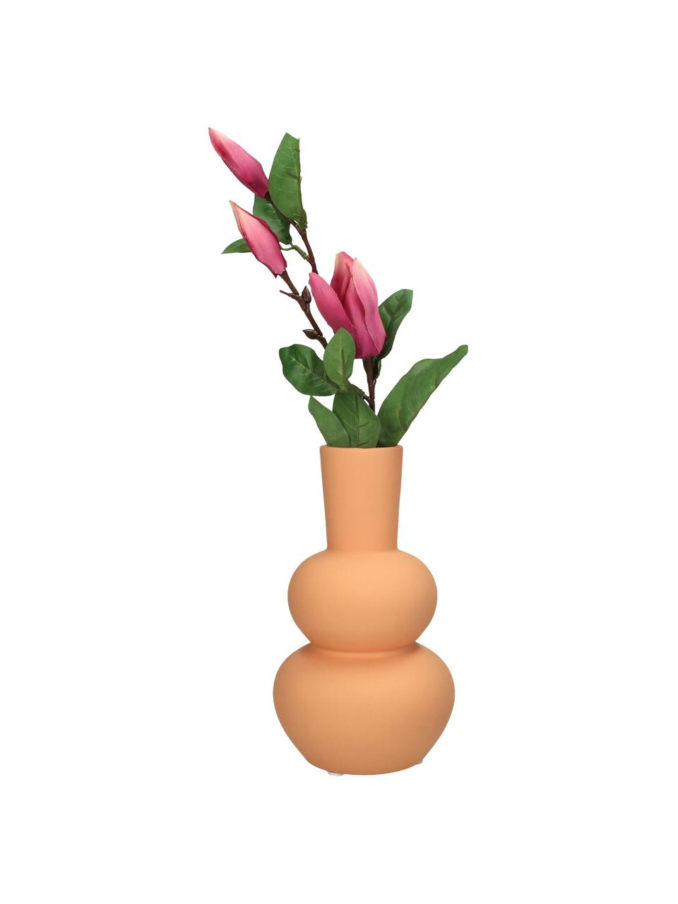 Vaso moderno in gres Eathan, Terracotta, Arancione, Ø 11 x Alt. 20 cm