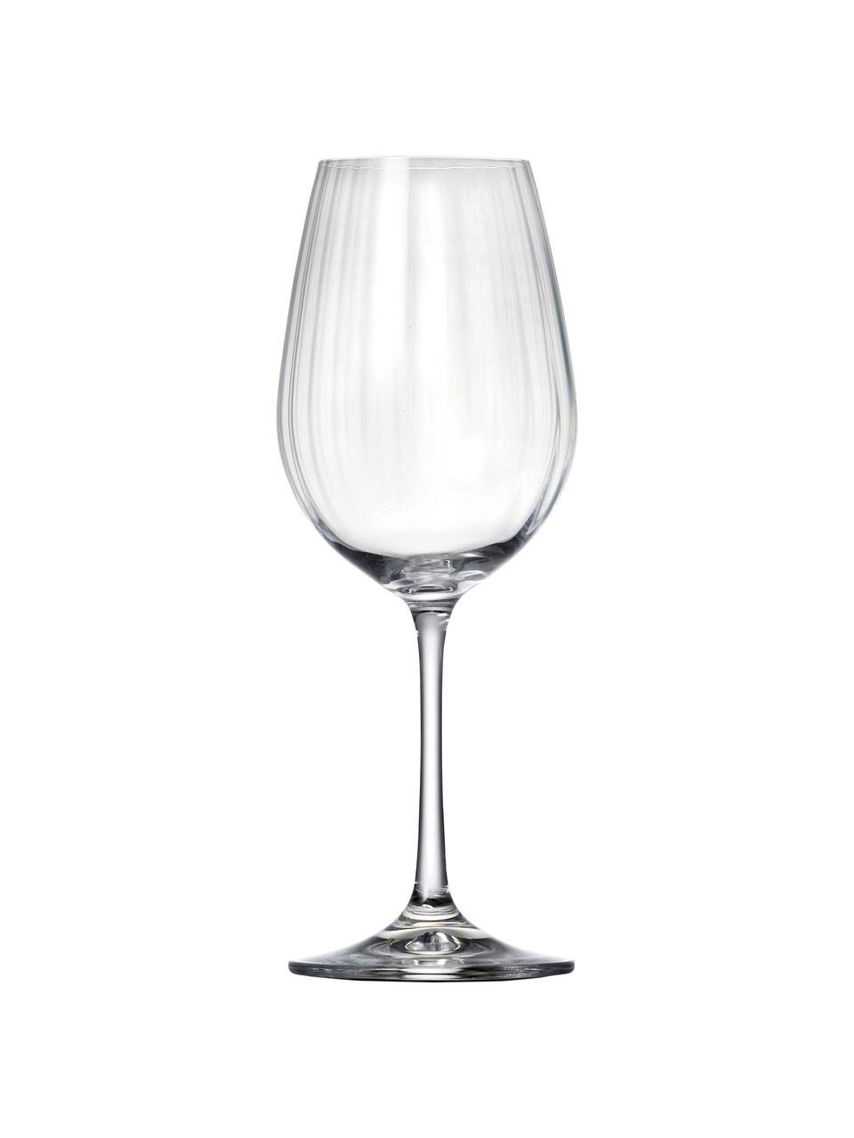 Verre à vin rouge cristal Romance, 6 pièces, Transparent