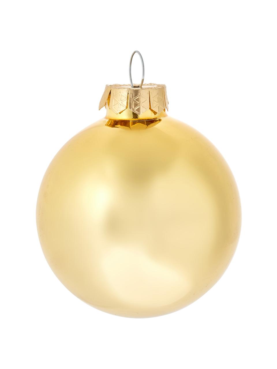 Boule de Noël Evergreen Ø 6 cm, 10 élém., Couleur dorée