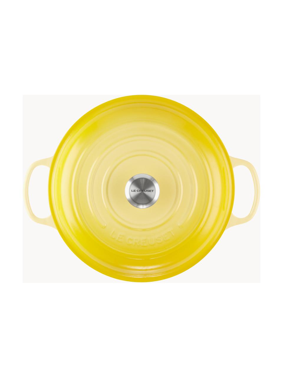Litinový hrnec Gourmet Signature Collection, Smaltovaná litina, Odstíny žluté, Ø 30 cm, V 12 cm