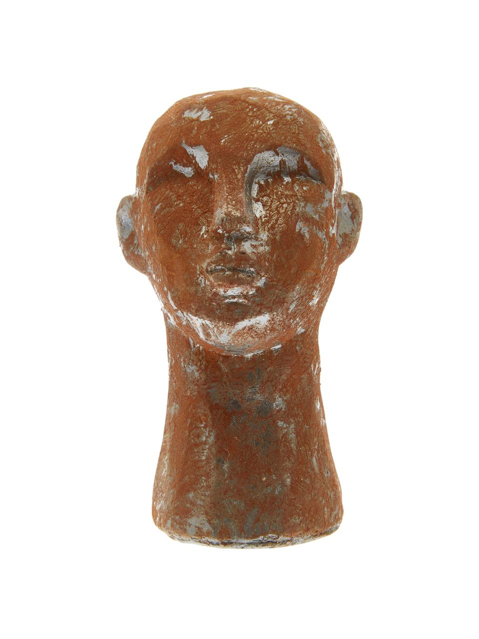 Komplet dekoracji Figure Head, 3 elem., Beton, Wielobarwny, Ø 9 x W 15 cm