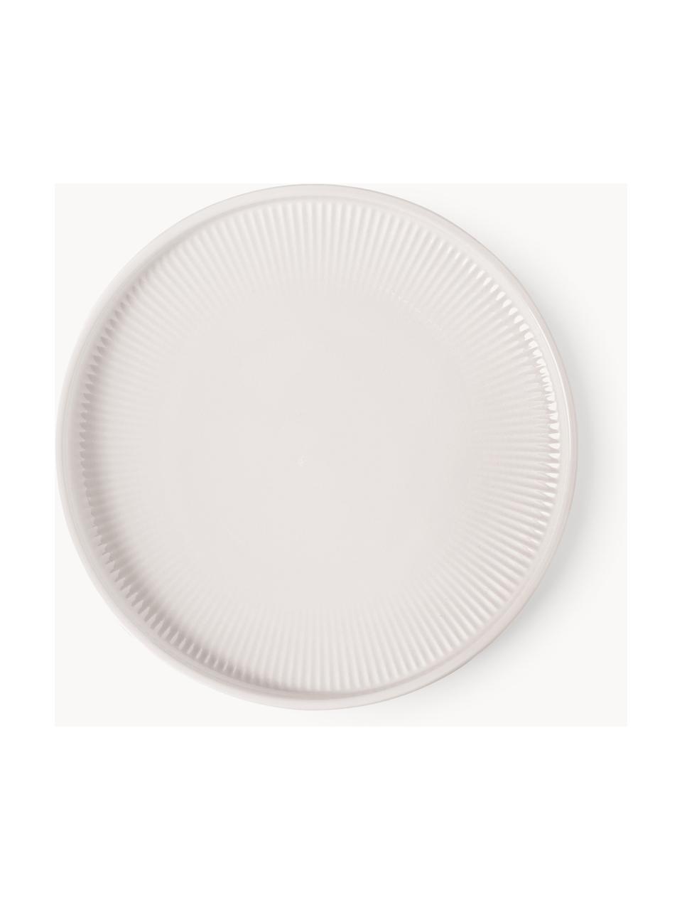 Plato postre de porcelana Afina, Porcelana Premium, Blanco, Ø 17 cm