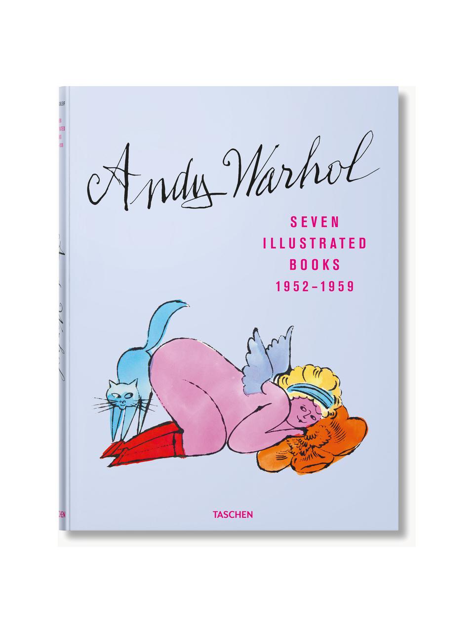 Album Andy Warhol. Seven Illustrated Books 1952–1959, Papier, twarda okładka, Andy Warhol. Seven Illustrated Books 1952–1959, S 25 x W 34 cm