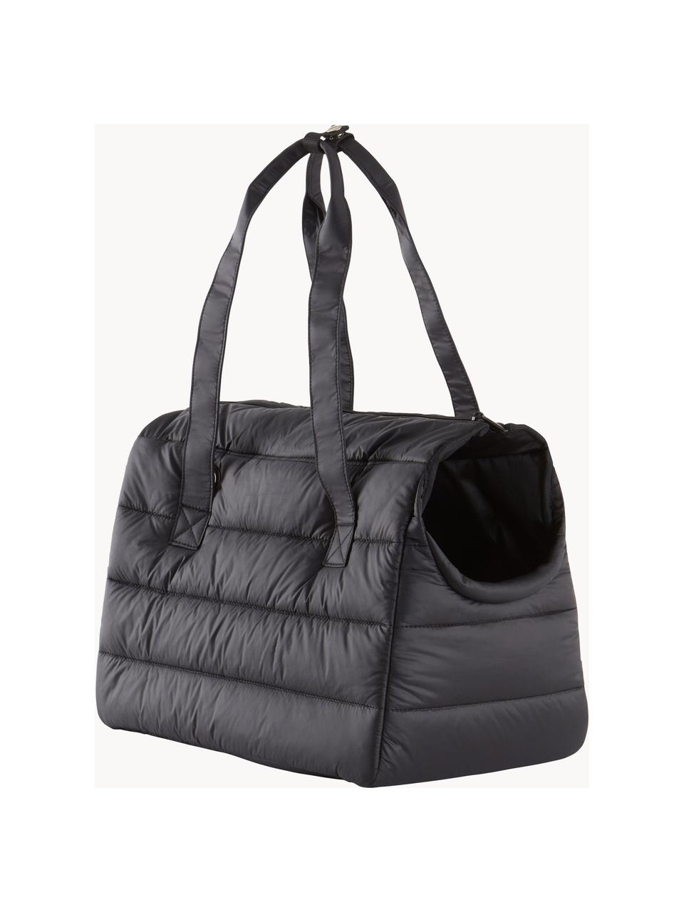 Sac de transport matelassé pour animaux domestiques Milou, 100 % polyester, Anthracite, larg. 41 x haut. 30 cm