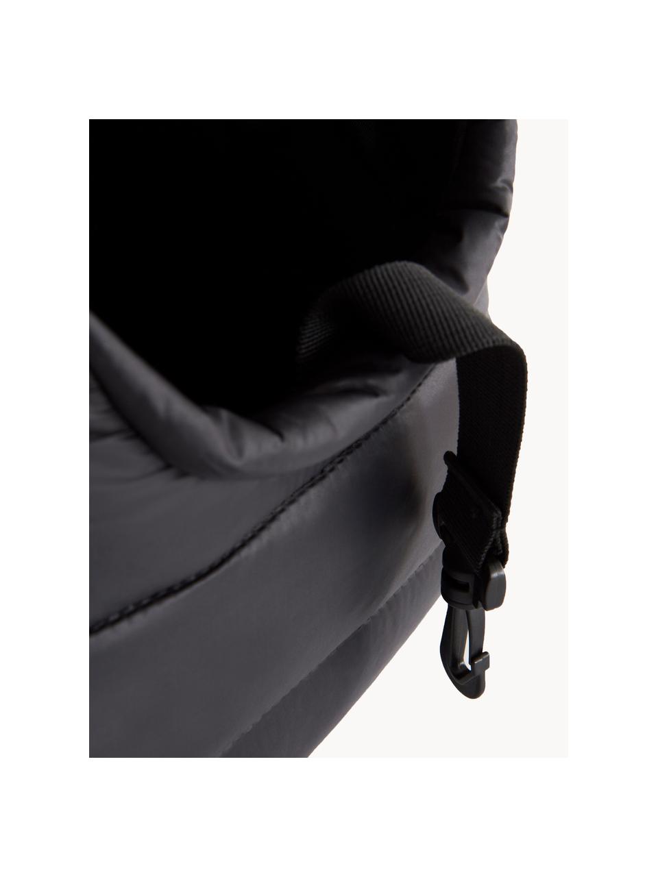 Taška pro domácí mazlíčky s pruhovaným prošíváním Milou, 100 % polyester, Antracitová, Š 41 cm, V 30 cm