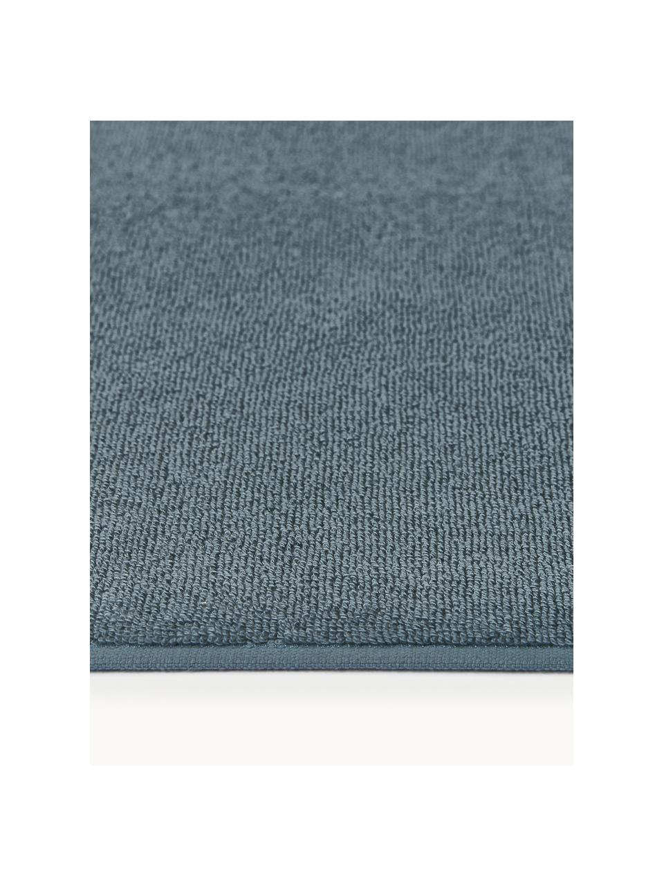 Tapis de bain antidérapant en coton bio Premium, 100 % coton bio certifié GOTS (GCL International, GCL-300517)
Qualité supérieure 750 g/m²

Le matériau est certifié STANDARD 100 OEKO-TEX®, ISO25189577 OETI, Bleu pétrole, larg. 50 x long. 70 cm