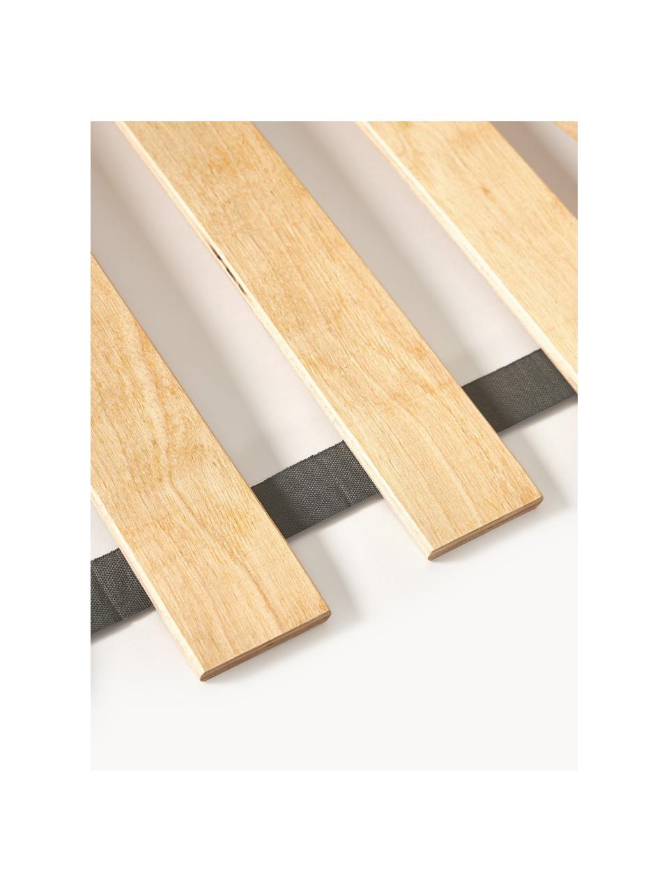 Rollrost Artur, in verschiedenen Grössen, Leisten: Birkensperrholz, Mittelgurt: 100 % Polyester Dieses Pr, Helles Holz, B 160 x L 200 cm, 2 Stück