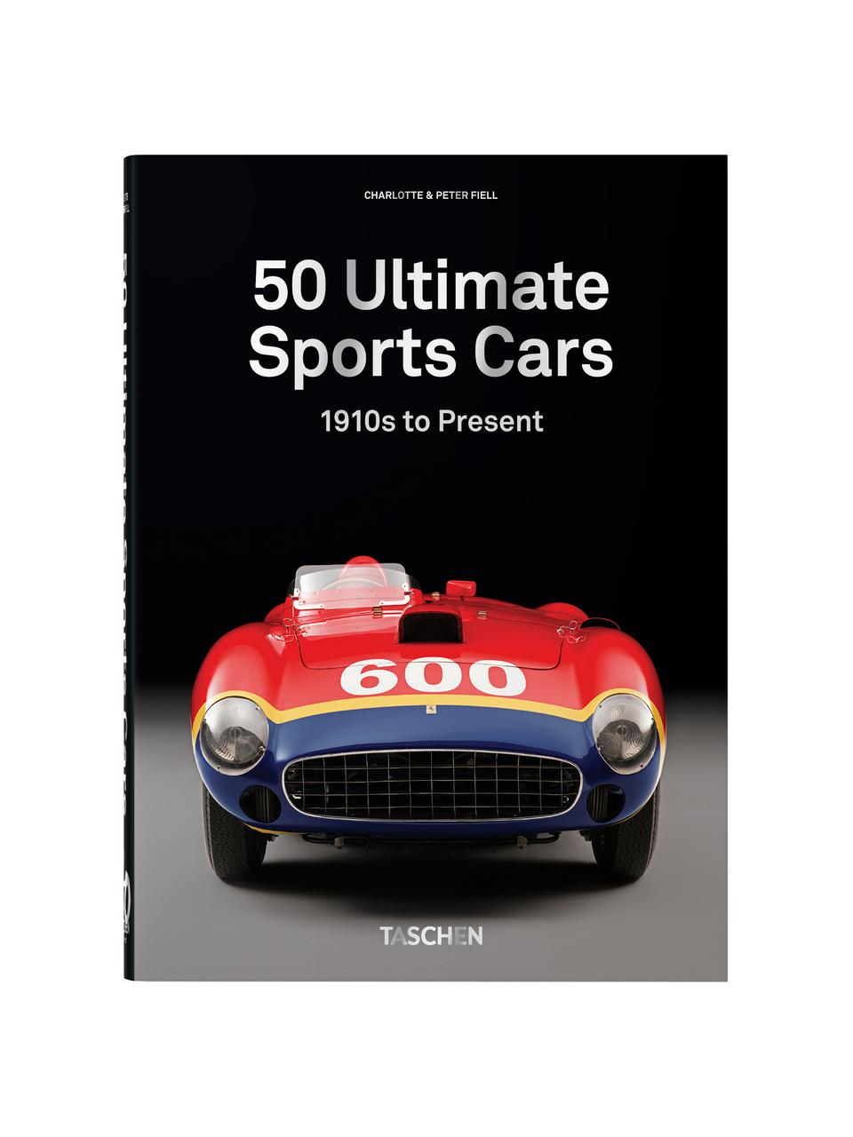 Ilustrovaná kniha 50 Ultimate Sports Cars: 1910s to Present, Papier, tvrdá väzba, 50 Ultimate Sports Cars, Š 16 x V 22 cm