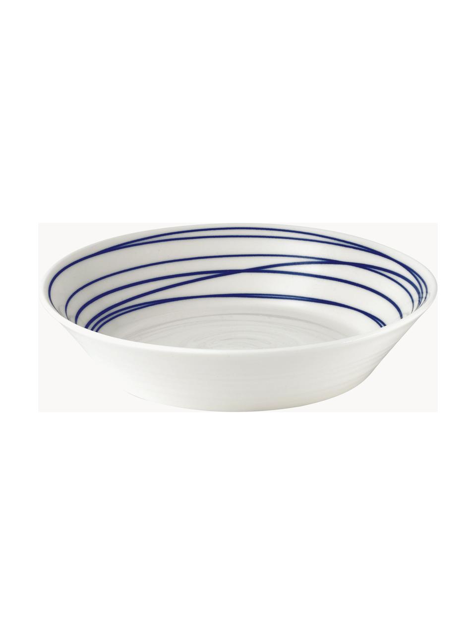 Hlboký tanier z porcelánu Pacific Blue, Porcelán, Podšité, Ø 23 cm