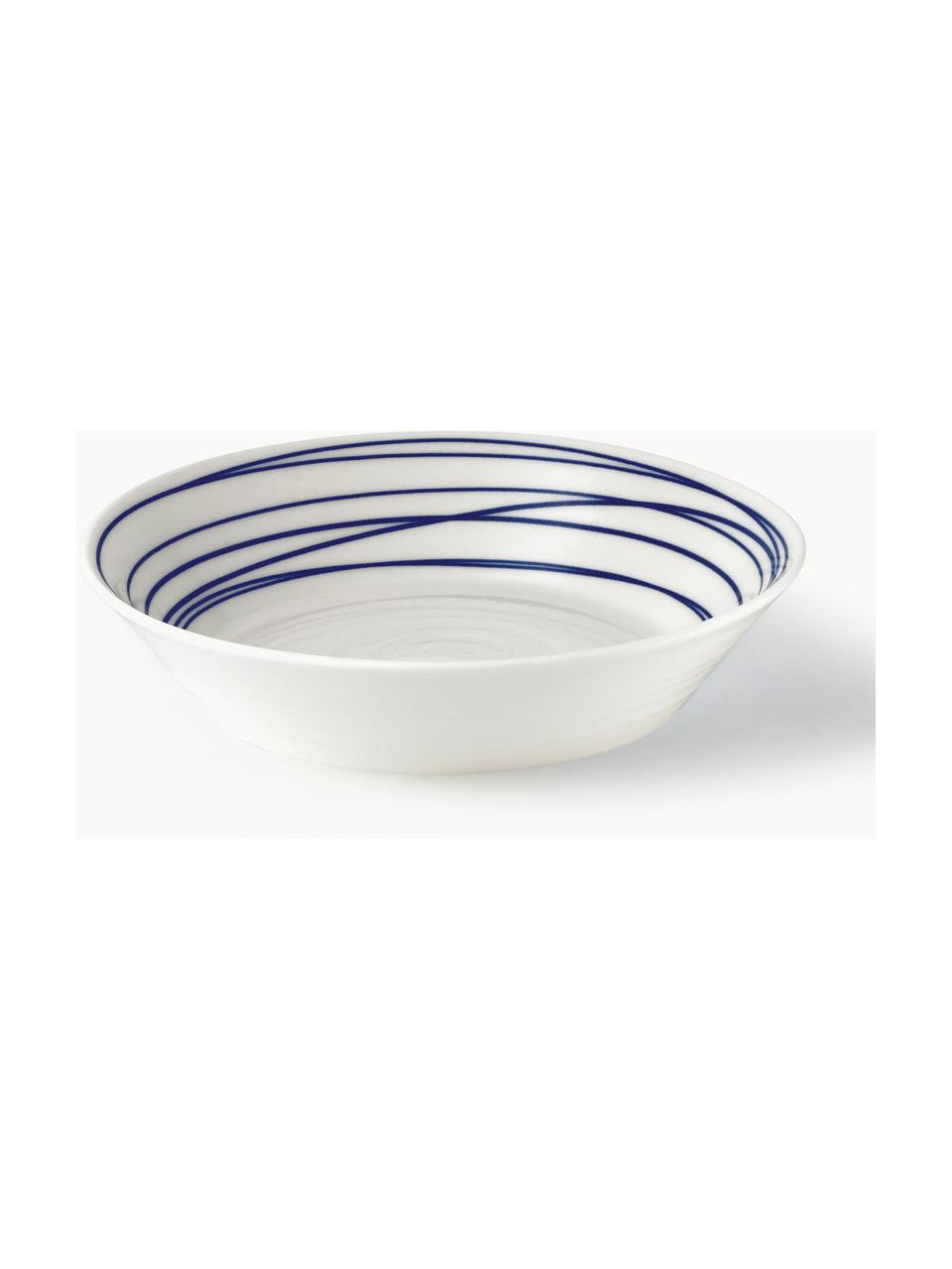 Hlboký tanier z porcelánu Pacific Blue, Porcelán, Podšité, Ø 23 cm