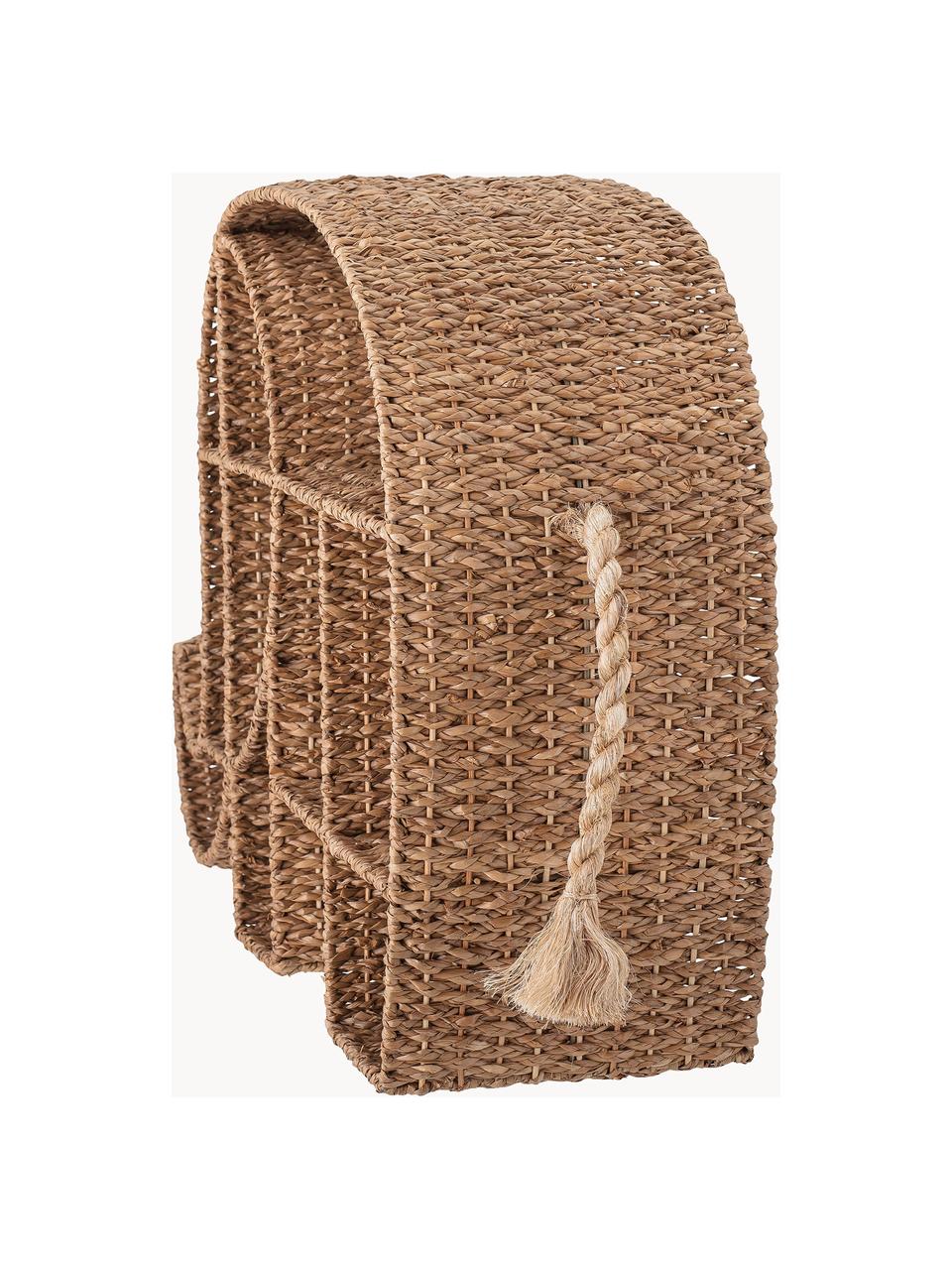 Bibliothèque murale pour enfant Elmar, Herbe de Bankuan, Beige, larg. 90 x haut. 61 cm