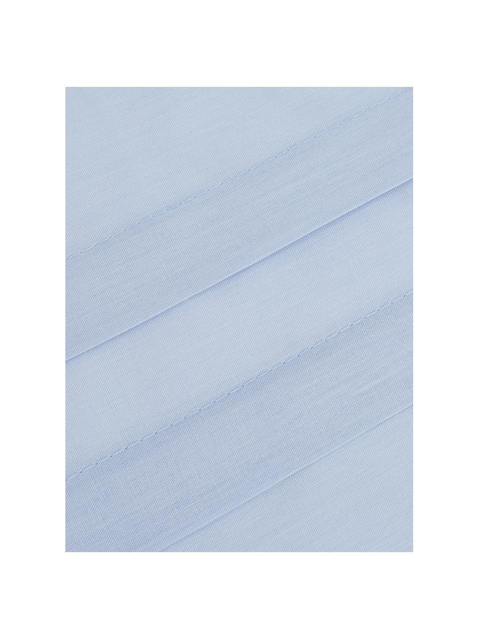 Renforcé dekbedovertrek Chambre, Weeftechniek: renforcé, Lichtblauw, 200 x 220 cm