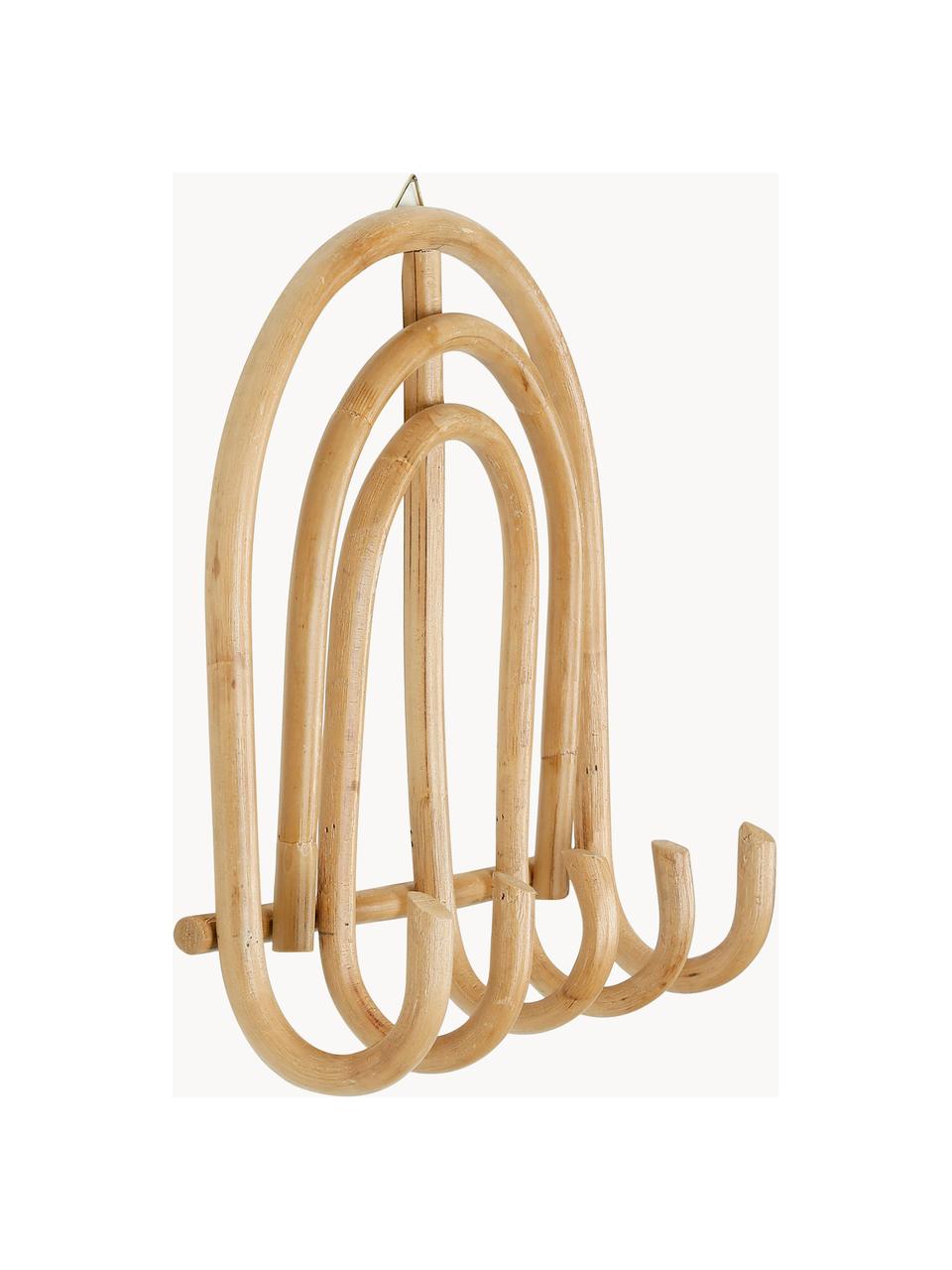 Rattan-Wandhaken Sweet Dreams, Rattan, Beige, B 35 x H 37 cm