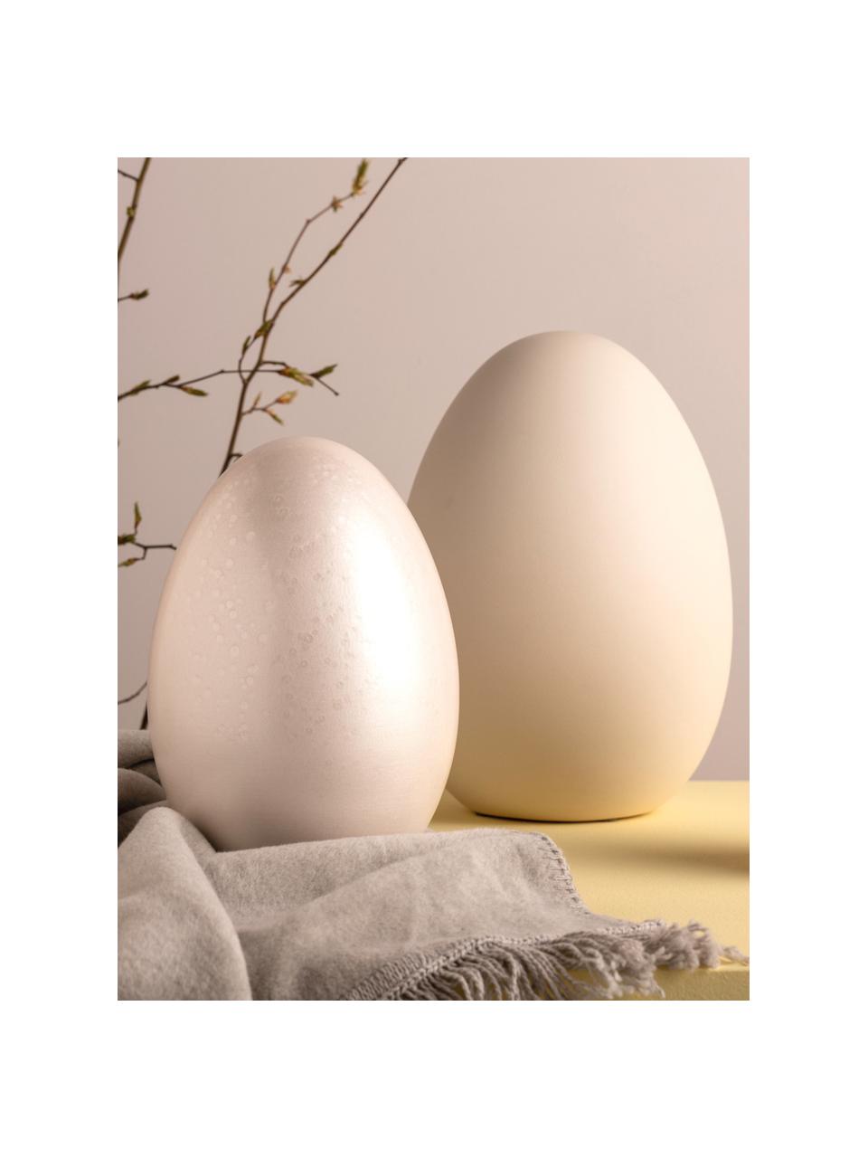 Pieza decorativa de cerámica Osterei Pesaro, Cerámica, Beige, Ø 18 x Al 26 cm