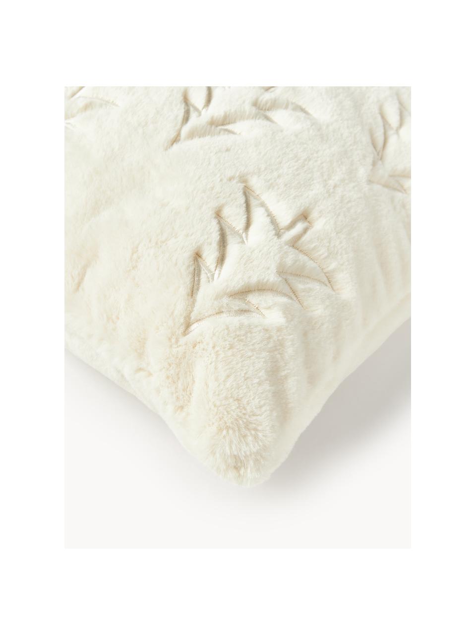 Housse de coussin moelleuse avec motif hivernal Nari, 100 % polyester, certifié GRS

Le matériau est certifié STANDARD 100 OEKO-TEX®, SH025 134875 , TESTEX, Blanc cassé avec motif de sapin, larg. 50 x long. 50 cm