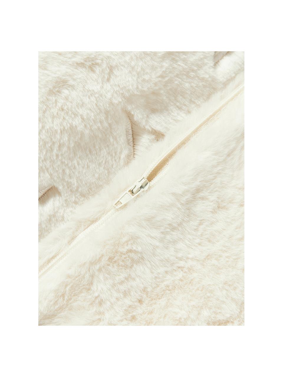 Housse de coussin moelleuse avec motif hivernal Nari, 100 % polyester, certifié GRS

Le matériau est certifié STANDARD 100 OEKO-TEX®, SH025 134875 , TESTEX, Blanc cassé avec motif de sapin, larg. 50 x long. 50 cm