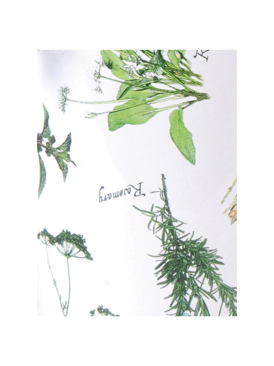 Macetero con gancho Herbs, Metal recubierto, Blanco, An 25 x Al 26 cm