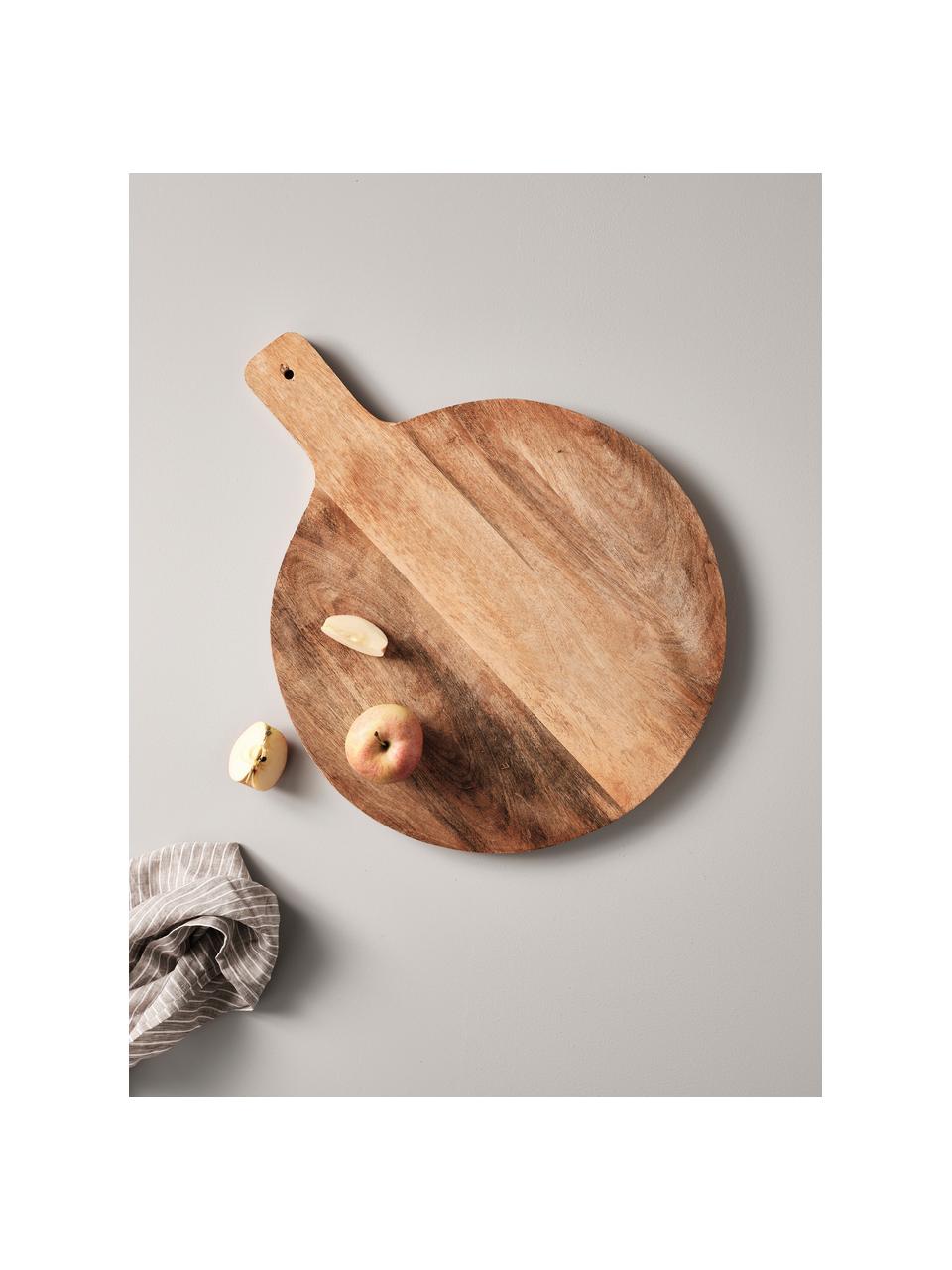 Tabla de cortar de madera de acacia Melker, Madera de acacia, Madera de acacia, L 58 x An 46 cm