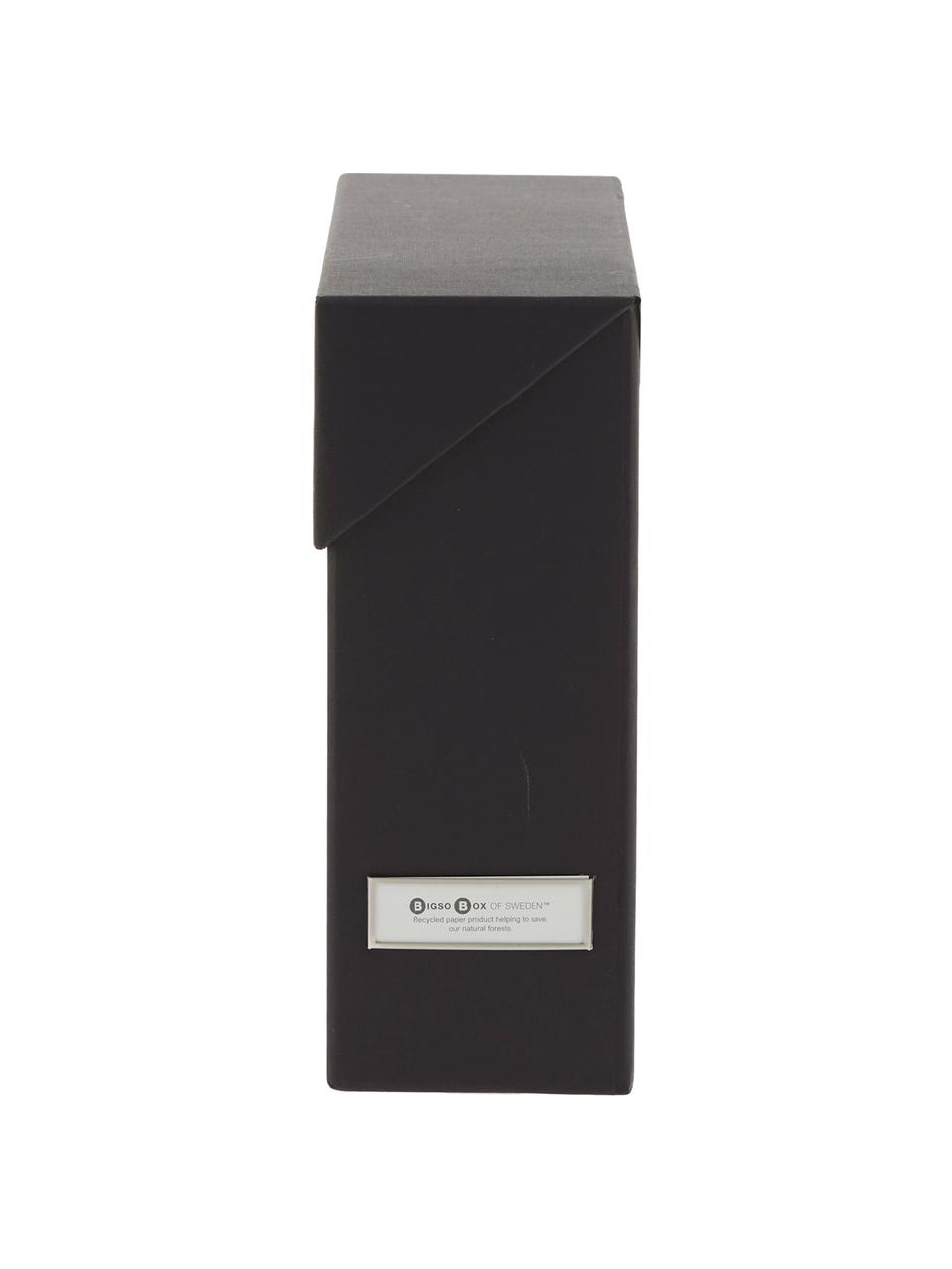 Boîte de classement Lovisa, Noir, larg. 33 x haut. 24 cm
