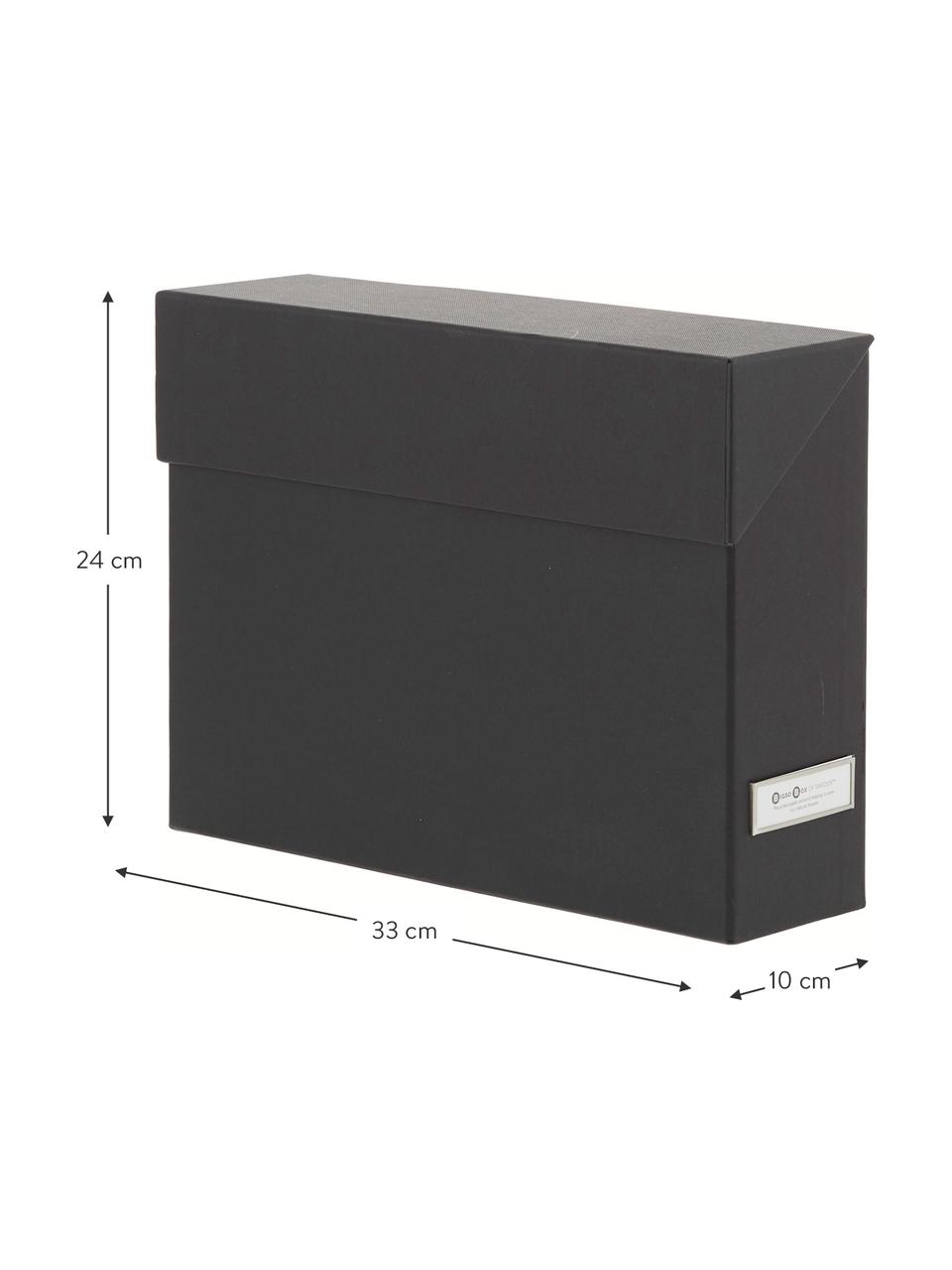 Organizer na dokumenty Lovisa, Czarny, S 33 x W 24 cm