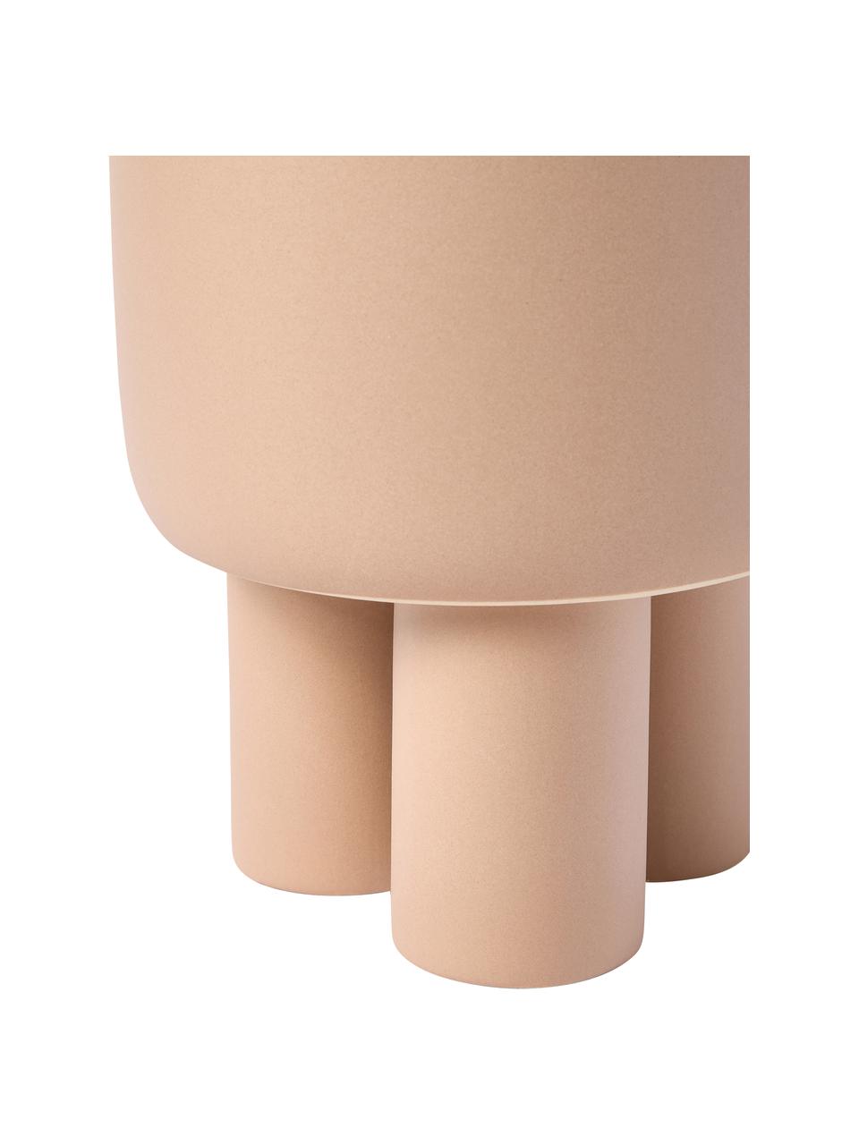 Plantenpot Tilia van keramiek, Keramiek, Beige, Ø 16 x H 23 cm