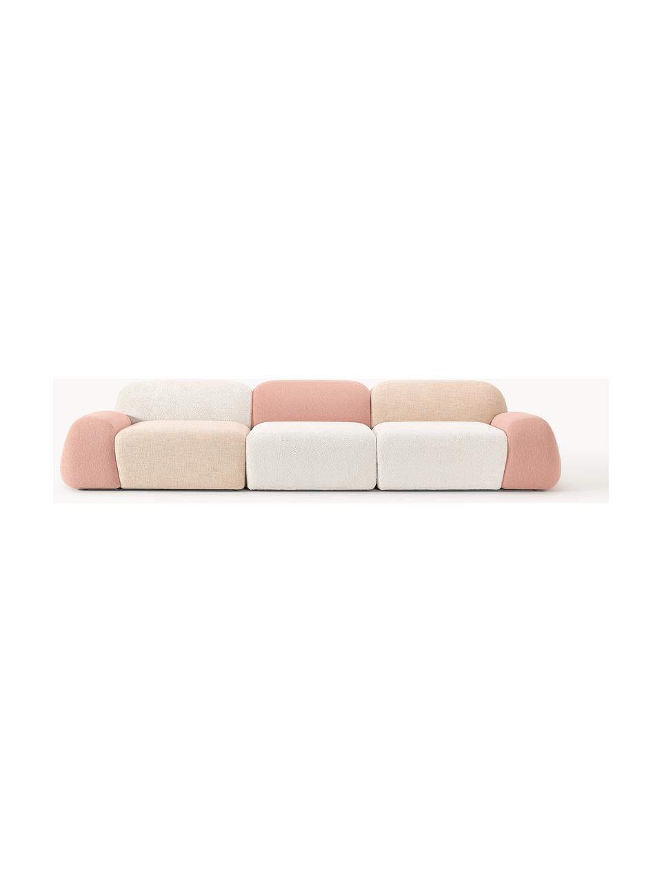Modulares Sofa Wolke (4-Sitzer), Fuorisalone Edition, Füße: Kunststoff Dieses Produkt, Mehrfarbig, B 343 x T 118 cm