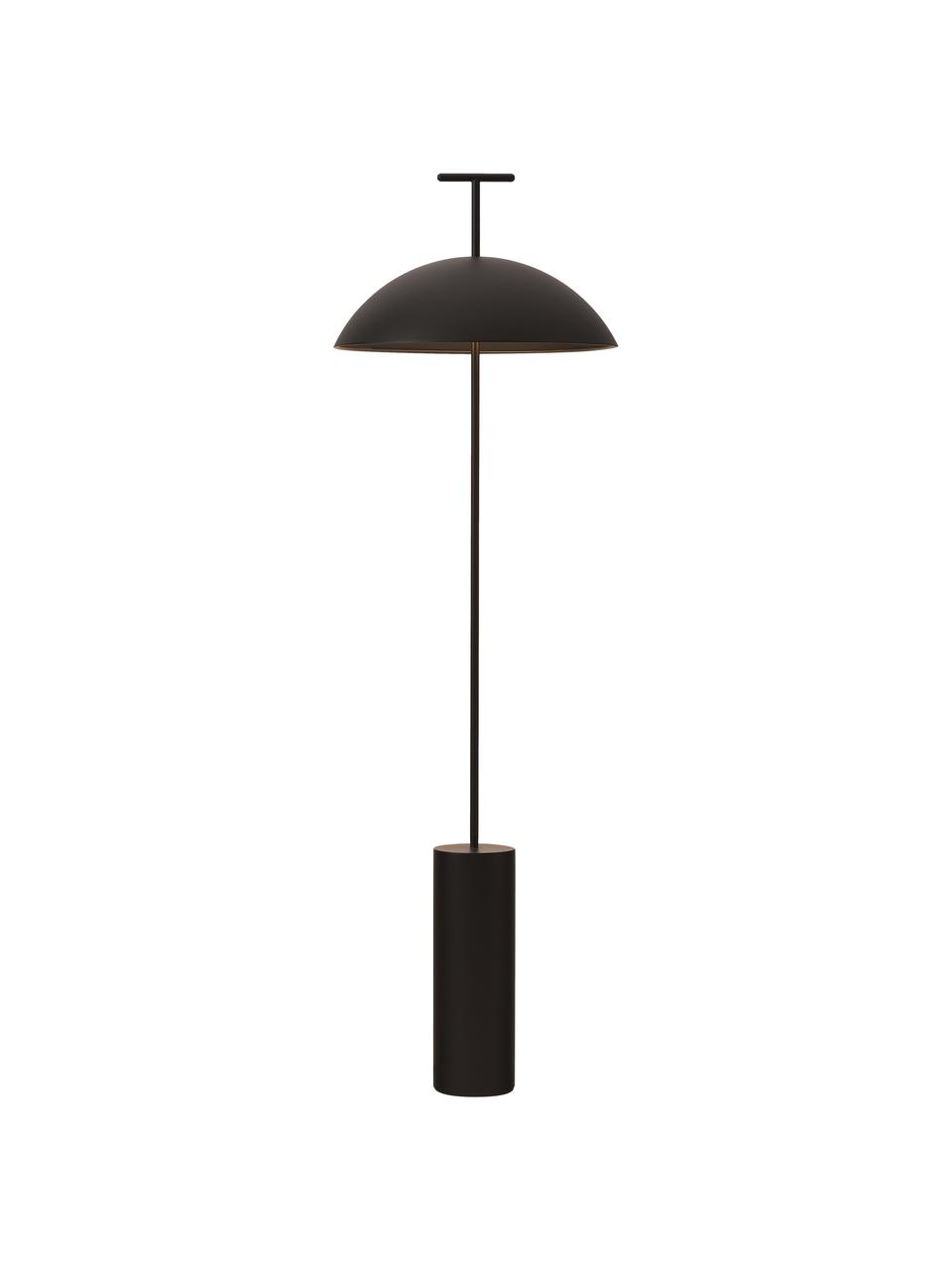 Kleine Design LED-Stehlampe Geen-A, Schwarz, Ø 41 x H 132 cm